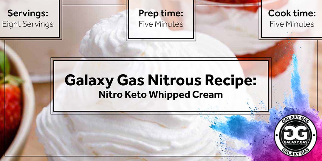 Keto Sugar Free Whipped Cream (Dispenser or Mixer)