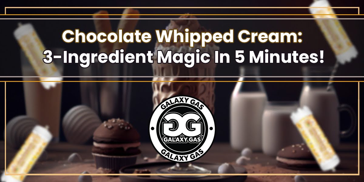 Easy 5 Minute Chocolate Whipped Cream Recipe With 3 Ingredients