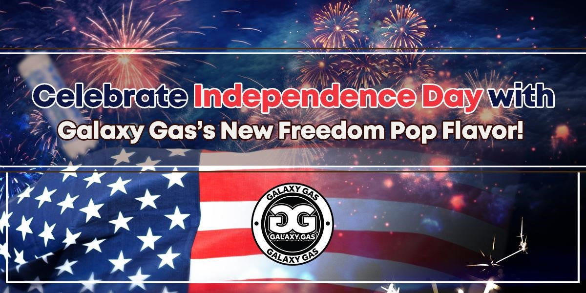 Celebrate Independence Day with Freedom Pop Flavor N2O Tank! – Galaxy Gas